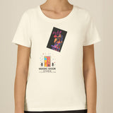 Katy Perry | T-Shirt | Adult | Ladies Short Sleeve | 155gsm Fitted | Cream