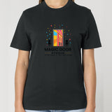Magic Door Logo | T-Shirt | Adult | Crewneck Short Sleeve | 180gsm Medium Fit | Black