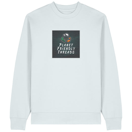 PFT Logo - dark | Jumper | Adult | Crewneck | 350gsm Medium Fit | Blue Ice