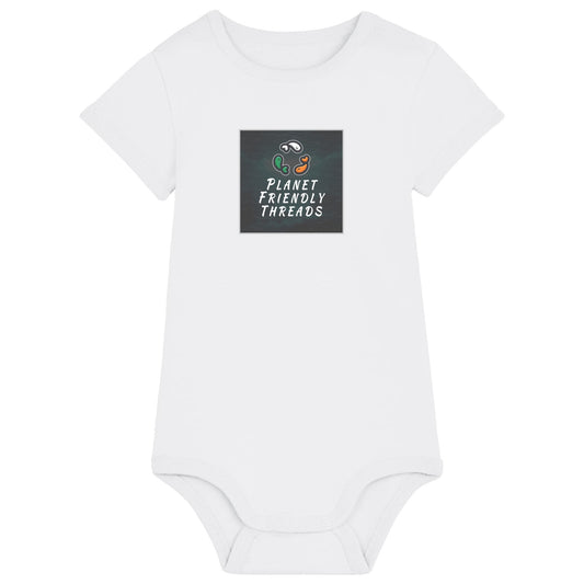 PFT Logo - dark | Other | Baby | Onesie | 210gsm Fitted | White