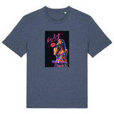 Katy Perry | T-Shirt | Adult | Crewneck Short Sleeve | 180gsm Medium Fit | Dark Heather Blue