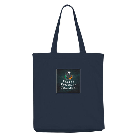 PFT Logo - dark | Other | Adult | Tote Bag | 220gsm | French Navy