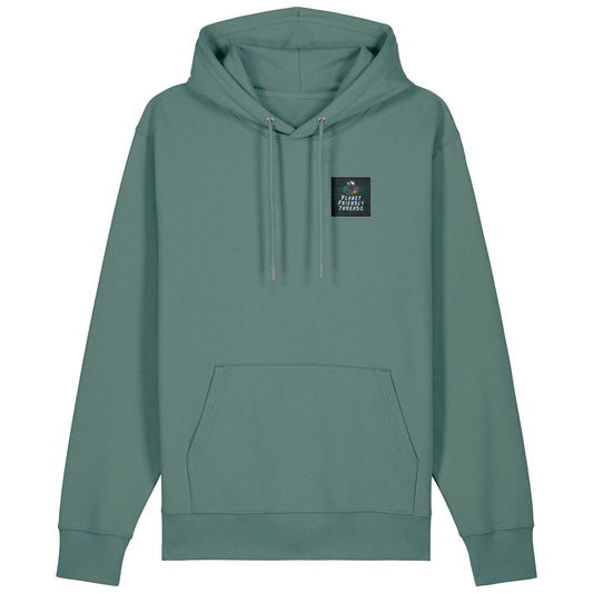 PFT Logo - dark | Hoodie | Adult | Cosy | 350gsm Medium Fit | Green Bay