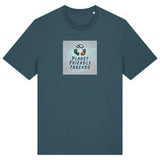 PFT Logo - SSSQUARE - Light Ocean | T-Shirt | Adult | Crewneck Short Sleeve | 180gsm Medium Fit | Stargazer