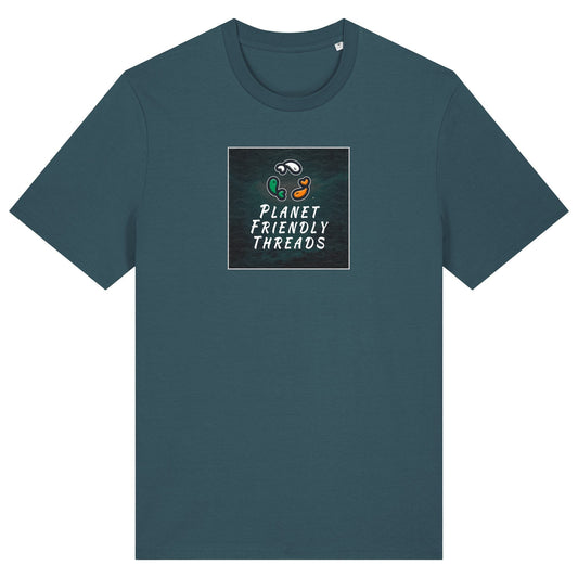 PFT Logo - dark | T-Shirt | Adult | Crewneck Short Sleeve | 180gsm Medium Fit | Stargazer